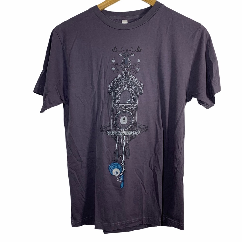 La Fraise boho grandfather clock‎ short sleeve tee